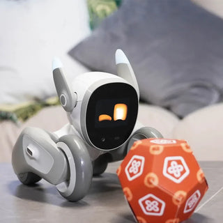 Intelligent Robot Dog Loona Luna Emotional Interaction Virtual Pets Ai Puzzle Electronic Accompany Pet Desktop Robot Companion