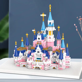 Fantasy Castle Building Blocks Girl Princess High difficulty Children