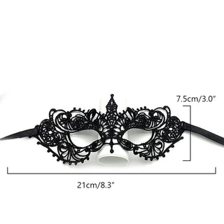 Women Hollow Lace Masquerade Face Mask Sexy Cosplay Prom Party Props Costume Halloween Masquerade Mask Nightclub Queen Eye Mask