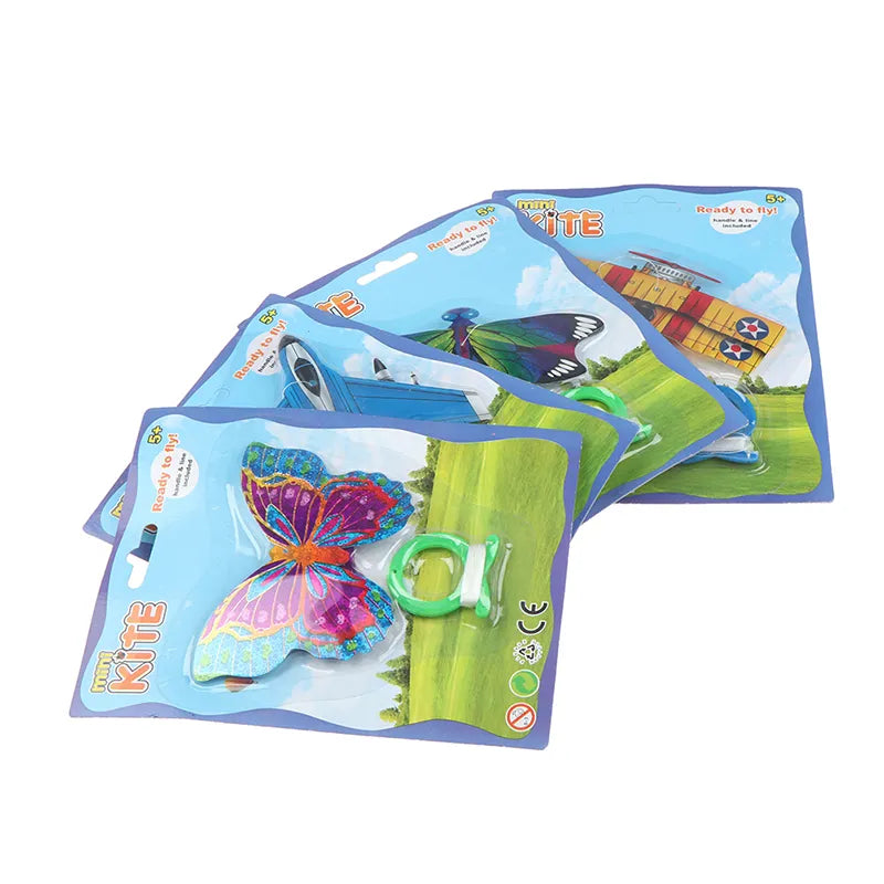 Hot Colorful Pocket Kite Outdoor Fun Sports Software Kite Flying Easy Flyer Kite Toy For Children Kids Novelty Interesting Toys