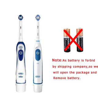 Oral B Electric Toothbrush 5010 4010 Battery Powered Rotation Clean Teeth Sonic Tooth Brush With Extra Replacement Heads