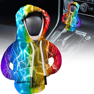 Hoodie Car Gear Shift Cover Fashion Gearshift Hoodie Car Gear Shift Knob Cover Manual Handle Gear Sweatshirt Change Lever Cover