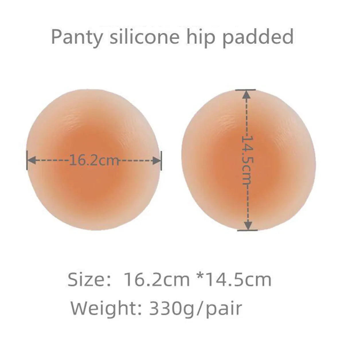 1Pair Buttocks Enhancers Inserts Comfortable Removable Push Up Butt Pad Sexy Bikini Briefs Panties Women Silicone Fake Butt Pads