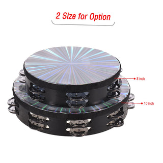 Drum Tambourine Dancing Hand Drum Handheld Lightweight Musical Instrument Party Percussion 6in 8in 10in Replacement Singing