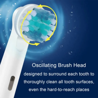 4 Pcs/Set Soft Replacement Tooth Brush Heads Electric Toothbrush Replaceable Head Nozzles Dupont Bristles For Braun For Oral B