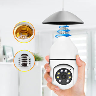 YI Iot E27 Bulb Surveillance Camera 2MP Night Vision Full Color Automatic Human Track Security Protection Monitor Wifi Camera