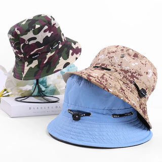 Men Women Outdoor Bucket Hat Quick Dry Packable Boonie Cap UV Protection Sun Hat