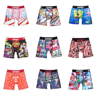 Fashion Print Men Underwear Boxer Cueca Male Panty Lingerie Men Underpants Panty Boxershorts Sexy S-XXL Boxershorts