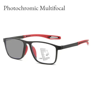 Photochromic TR90 Anti-blue Light Multifocal Reading Glasses New Progressive Near Far Eyewear Men Women Sports Eyeglasses