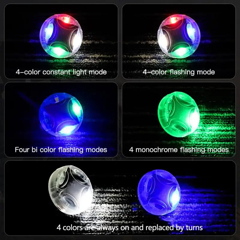 Solar Wheel Lights Automobile Tire Hub Lights Nozzle Valve Cap Waterproof Solar Power Supply LED Flashing Wheel Valve Cap Lights