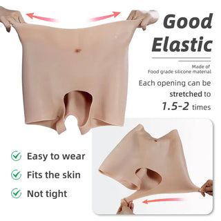 Silicone Sexy Fake Big Butts and Hips Shapewear Realistic Buttocks Enhancement Padded Panties for Woman Full Booty Cosplay