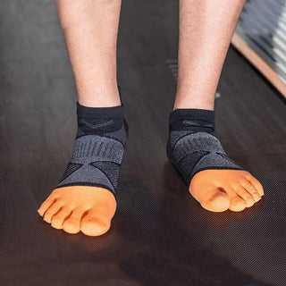 Winter Cotton Short Five Toe Socks Five Finger Soccer Tube Socks Breathable Sports Male Football Anti-slip Running Ankle Sock