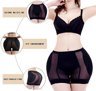 Hip Pad Fake Buttock Body Shaper Control Panties Shapewear Women Dress Booty Hip Enhancer Sexy Butt Lifter Waist Trainer