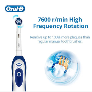 Oral B Electric Toothbrush Teeth Whiten Brush Rotation Clean Teeth Waterproof Adult Electric Tooth Brush With 4 extra Refills