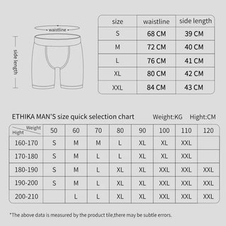 6Pcs Fashion Print Men Underwear Boxer Cueca Male Panty Lingerie Men Underpants Panty Boxershorts Sexy S-XXL Boxers