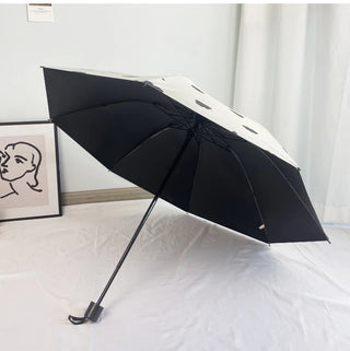 Umbrella Smiling clouds automatic umbrella Sunscreen High Density Thickened Umbrella Cloth Boys girls travel folding umbrella