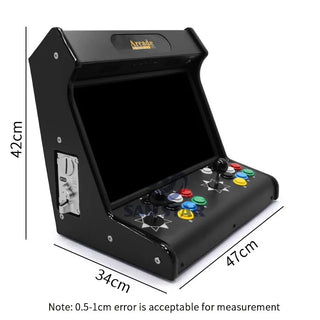 Coin Slooter Arcade Console Bartop 18.5 Inch Screen Bartop Arcade Cabinet Pandora Box 6000/8200/23000 Games Arcade Machine