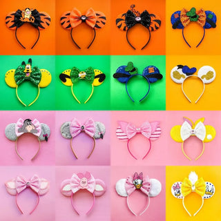 Disney Bee Winnie the Pooh Bear Hair Accessories For Women Tigger Ears Hair Bands Kids Eeyore Headband Girl Piglet Hairband Baby