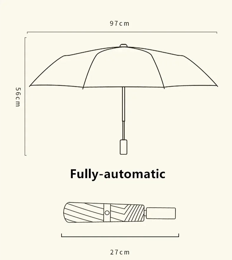 Cat Umbrella Automatic Large Sunscreen Sunshade Umbrella Sunny Rain Dual-Use Umbrella Sun Umbrella UV Folding Umbrella