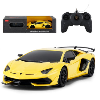 Lamborghini Aventador SVJ RC car 1:24 Scale Remote Control Toy Radio Controlled Car Model Auto Machine Gift for Kids Adults