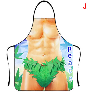 1PC Aprons Sexy Funny Kitchen For Women Man BBQ Cleaning Cooking Apron Stain-proof Apron Barbecue Apron