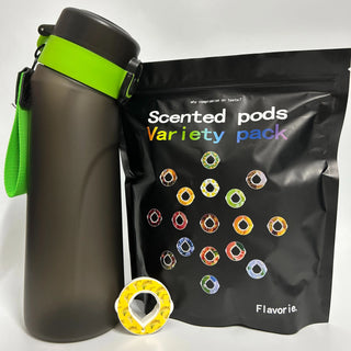 Air Up Water Bottle With Flavor Pods Set And Straw 750ml Outdoor Fitness Sports Fashion Drinking Bottle  0 Sugar 0 Calorie