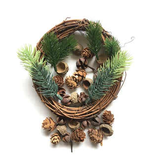 10/20PCS Christmas Fake Plants Artificial Pine Needles Branches For Christmas Tree Wreath Decorations Xmas Tree Ornaments decora