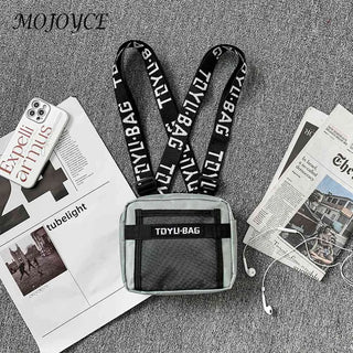 Fashion Chest Rig Bag Adjustable Women Men Outdoor Hip Hop Street Waistcoat Bag