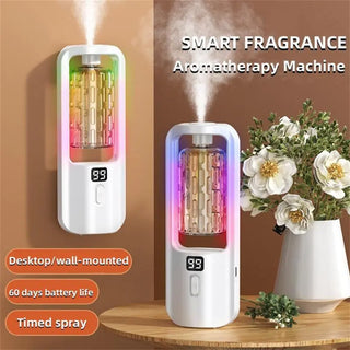 5gear Aroma Diffuser Fragrance Essential Oil Aromatherapy Machine Timing Air Freshener Colorful Light Living Bedroom Toilet