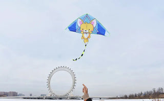 Cartoon kites flying toys for kids kites line nylon kites factory children