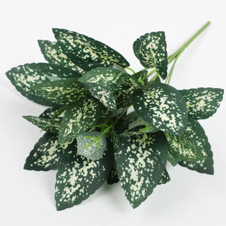 Artificial Plants Leaves Silk Tortoiseshell Leaf Dieffenbough Fake Small Fairy Taro Simulation Green Plant Living Room Decor