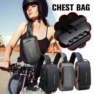 Newest Men Anti Theft Chest Bag Shoulder USB Charging Crossbody Package School Short Trip Messengers Gym Men