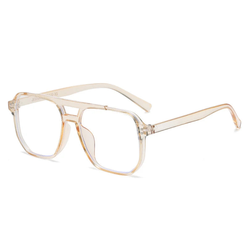 Transparent Computer Glasses Frame Women Men Anti Blue Light square Eyewear Blocking Glasses Optical Spectacle Eyeglass 2023