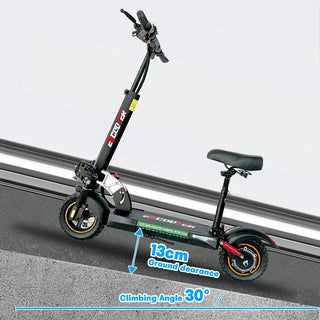 7 Days Delivery 800W Powerful Electric Kick Scooter Anti-skid Off Road Tire 45KM/H e Scooter 45km 55km Range