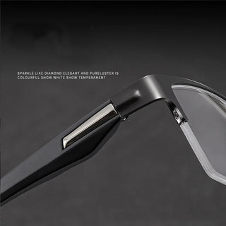 Blue Light Blocking Myopia Glasses For Women Men Fashion Metal Full Frame Eyeglasses Student Near Sight Eyewear Diopter To -6.0