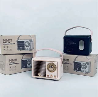 HM11 Mini Bluetooth Speaker Wireless Bass Subwoofer with FM Radio,TF Card Outdoor Stereo Loudspeaker Music Box for Ios/android