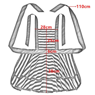 Lovely Apron Cute  Large Swing Princess Apron kitchen Cooking Oilproof Aprons for Women Girls