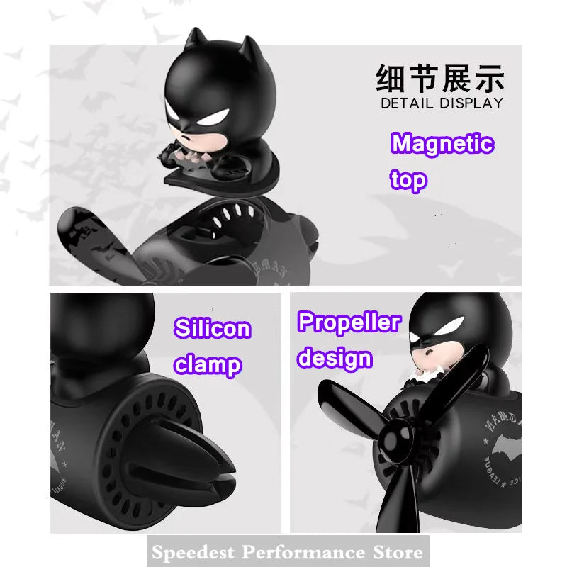 Car Anime Freshener Cool Animation Diffuser Cartoon Character Fragrance A/C Vent Perfume Magnetic Aromatherapy