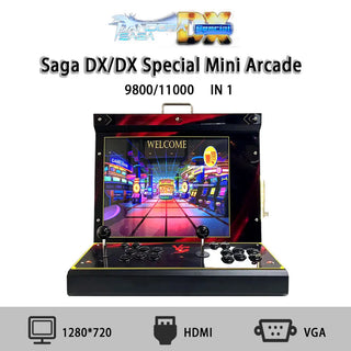 2024 latest 19 inches Pandora Coin Operated Games Machine 11,000 Games 720P HD Screen Mini Arcade 3D Box 1P-4P   Console