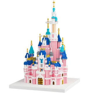 Fantasy Castle Building Blocks Girl Princess High difficulty Children