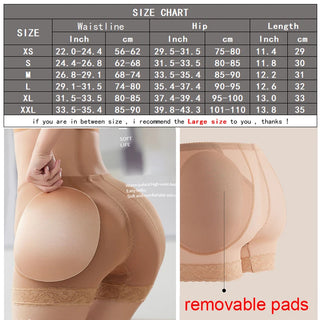 Hip Pad Fake Buttock Body Shaper Control Panties Shapewear Women Dress Booty Hip Enhancer Sexy Butt Lifter Waist Trainer