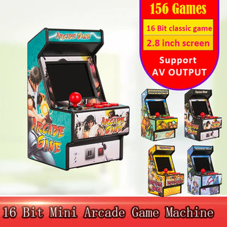 Retro Mini Arcade Playable Machine 156 Games for Sega 2.8 Inch Color Display Portable Handheld Game Console Support AV Output