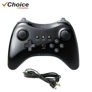 Wireless Classic Pro Controller Joystick Gamepad for Nintend wii U Pro with USB Cable Wireless Controller