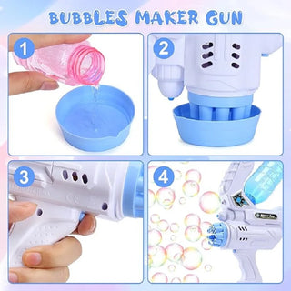 Bubble Machine Gun Upgraded Bow and Arrow 2 in 1 Bubble Water Blaster Light Up Bubble Machine Outdoor Toys Wedding