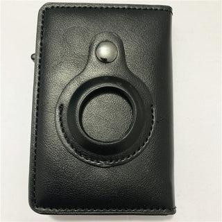 Top Carbon Fiber For Apple Airtag Wallet Men Business ID Credit Card Holder Rfid Slim Anti Protect