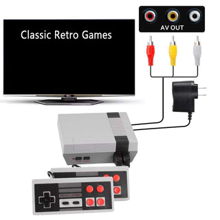 Mini TV Video Game Built in 620 Classic Games Console Handheld Player AV Output Children Video Gaming Consoles Retro Toys  Gifts