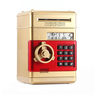 Electronic Piggy Bank Safe Box Deposit Mini ATM Machine