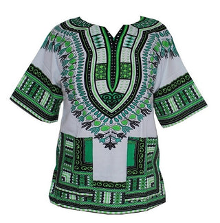 XXXL African Fashion Dashiki Design Floral Dress African Traditional Print Dashiki Dress for Men and Women