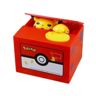 Pokemon Piggy Bank Electronic Money Box Action Anime Figure