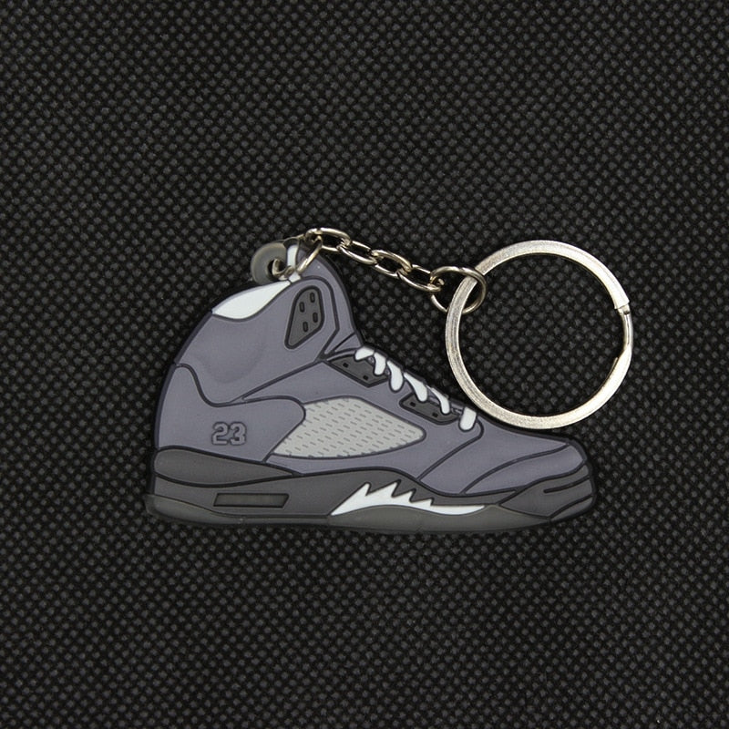 Key Chain Basketball Shoes Key Ring Mini Keychain Colorful Sneakers Key Pendant for Men and Women